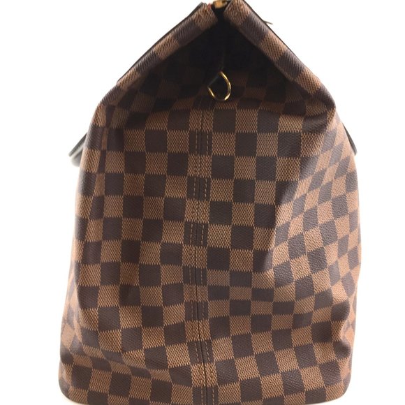 Greenwich Duffle Damier Ébène Canvas Weekend bag - Picture 5 of 12